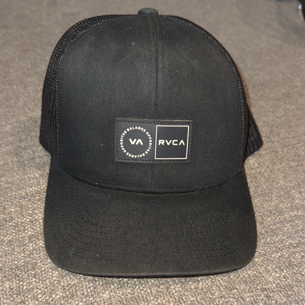 RVCA Classic Black Mesh Cap
